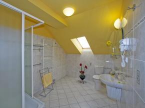 Hotel Vltava Frymburk - koupelna v pokoji